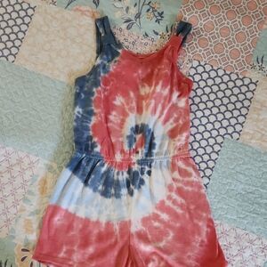 Girls SO Tie-Dye Romper
